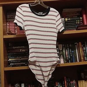Stripped unitard